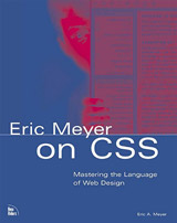 cover of Eric Meyer on CSS