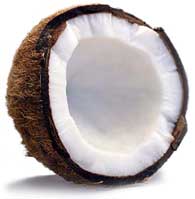 Cut Coconut