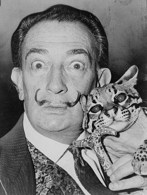 dali with cat