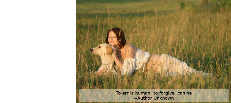 My goal in life is to be as good of a person as my dog already thinks I am. ˜Author Unknown