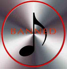 banned music note