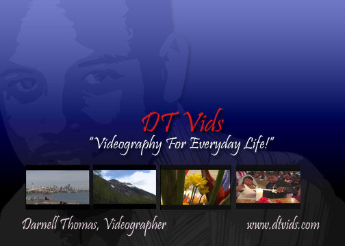 Darnell Thomas, CEO & Videographer