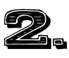 image of the number 2