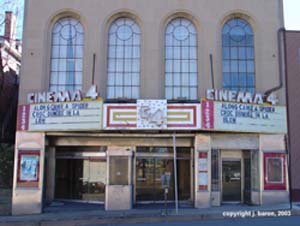 closed theater