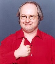 Jakob Nielsen giving a thumbs up