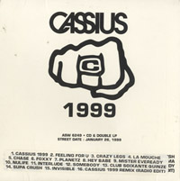 image of the single cover for 1999 by Cassius