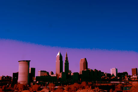 Cleveland skyline