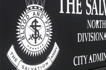 Salvation Army sign