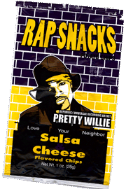 Bag of Rap Snack chips