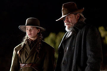 Two characters in the movie True Grit