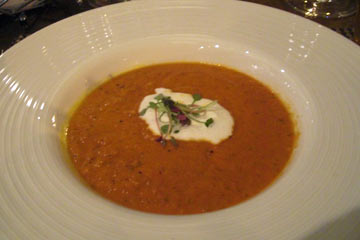 Red pepper bisque