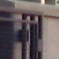 Detail of railing using Canon