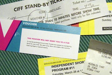Tickets from Film Festival