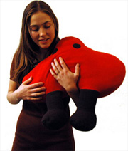 Person holding a Needie