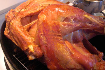 Cooked turkey