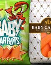 Baby carrot snack food packaging