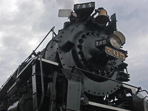Steam locomotive #765